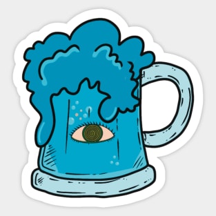 Blue Magic Tankard Sticker